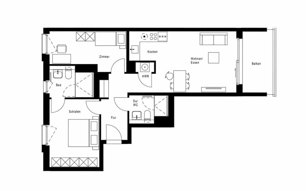 3 zimmer we 11