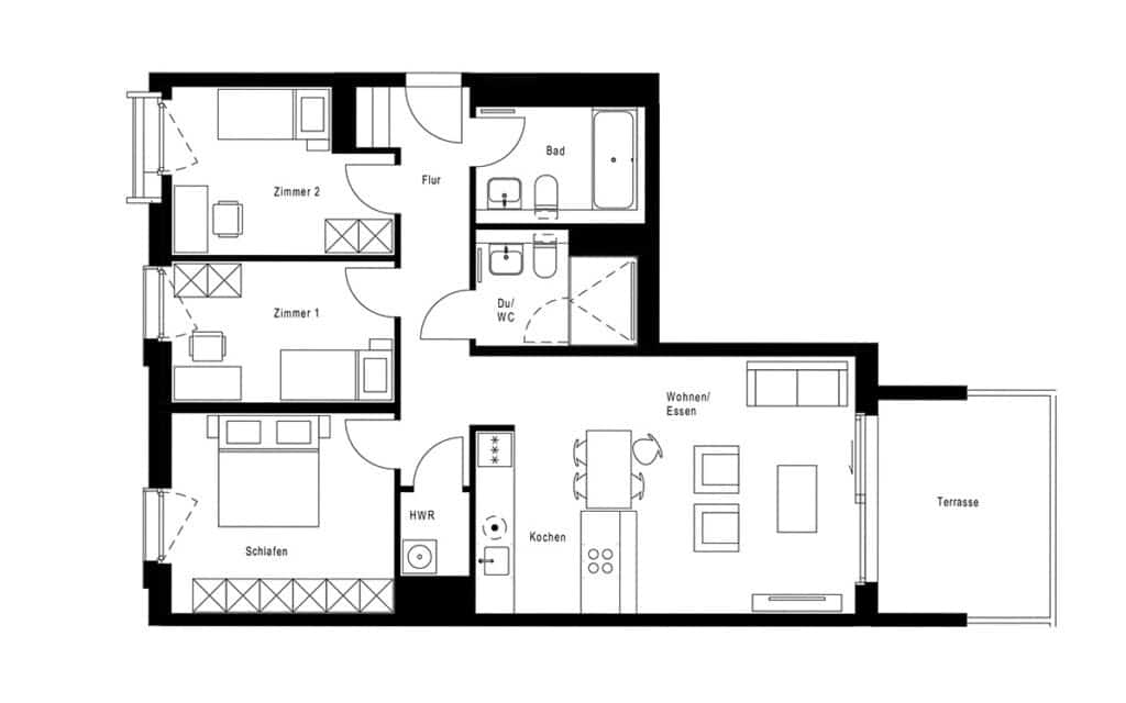 4 zimmer we 10